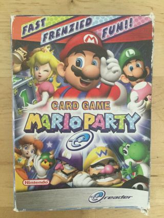 Mario Party E Card Game For Gameboy Advance - Nintendo - Very Rare