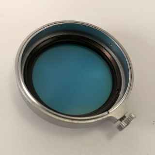 Rare Leica Leitz A36 Clamp On Thumb Screw Blue Filter
