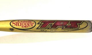 Louisville Slugger Tps Gold Slowpitch Softball Bat Sb704 34 " 26 Oz 34/26 Rare