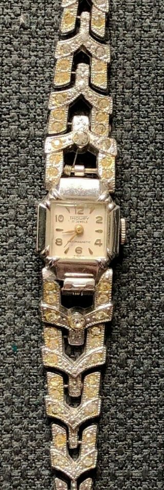 Vintage Thoury Swiss Made 17 Jewels Women 