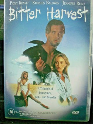 Bitter Harvest (dvd) Patsy Kensit Rare Oop Region 4 Dvd Only