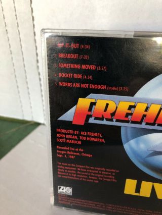 Frehley ' s Comet - Live,  1 Ace Kiss 1988 MegaForce Release OOP RARE HTF 5