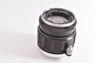 Rare Leotax Leonon Lens 50mm/F2 / Leica 39mm LMT screw mount 230500 5