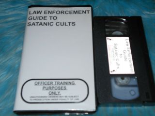 Rare Horror Vhs - Law Enforcement Guide To Satanic Cults - Naked Ghost Release