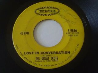 The Great Scots That ' s My Girl (Rotten To The Core) RARE 45 Canada 2