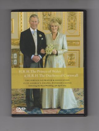 H.  R.  H.  The Prince Of Wales & H.  R.  H.  The Duchess Of Cornwall (dvd 2006) Rare Oop