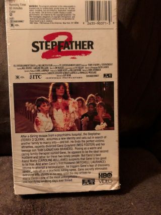 Stepfather 2 (VHS) Rare Horror Cult Classic 3