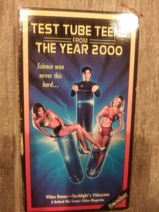 Test Tube Teens From The Year 2000 - (vhs,  1993) Rare