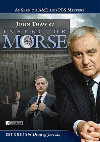 Inspector Morse Set One The Dead Of Jericho 3 - Disc Dvd Like Rare Oop