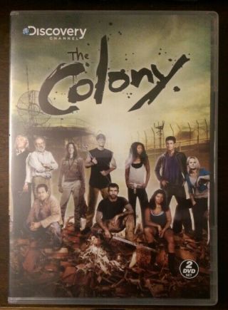 The Colony Season 1 One Dvd Out Of Print Rare Discovery Channel 2 - Disc Oop