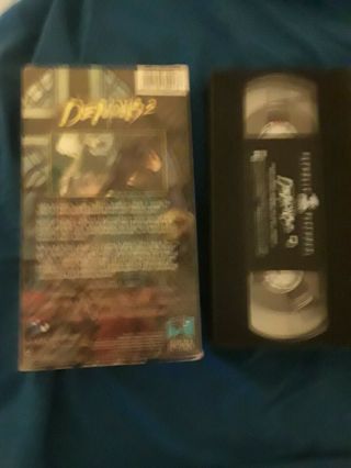 Night of the Demons 2 VHS 1994 Rare OOP Comedy Horror Brian Trenchard Smith 2