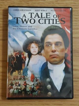 A Tale Of Two Cities Dvd Rare Oop Chris Sarandon,  Alice Krige.
