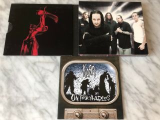 Korn Untouchables Cd/dvd Limited Ed.  2012 Epic Rare Here To Stay,  Jonathan Davis
