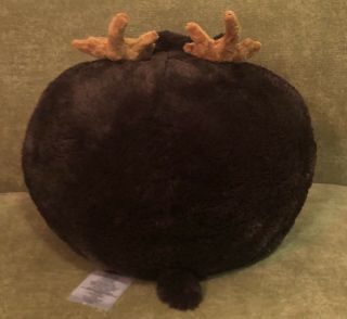 RARE American Mills Moose Soft Round Brown Pillow Squishable 15” Plush 3