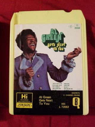 Al Green Gets Next To You Quadraphonic 8 - Track Tape RARE Quad 8 RARE Q8 3