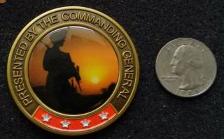 Rare 4 Star General Army Training And Doctrine Command Tradoc Us Challenge Coin