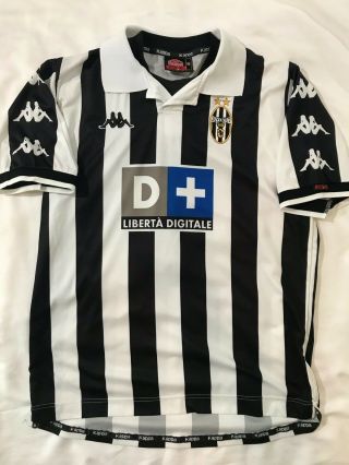 Juventus 1999 2000 Kappa Home Jersey Shirt Maglia Juve Italia Italy Soccer Rare