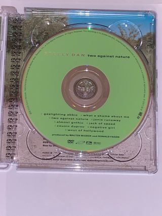 STEELY DAN Two Against Nature RARE OUT OF PRINT 5.  1 SURROUND SOUND DVD - AUDIO 5