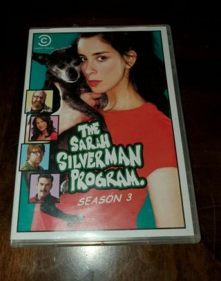 The Sarah Silverman Program Season 3 Or Three Dvd Rare Oop Comedy Central