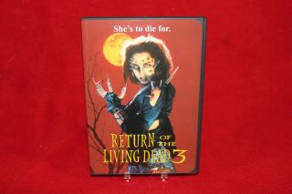 Return Of The Living Dead 3 (dvd,  2001) Rare,  Oop