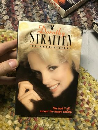 Playboy Dorothy Stratten The Untold Story Sexy Sleaze Big Box Slip Rare Oop Vhs