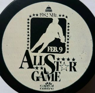 Rare 1982 Nhl All Star Game Capital Centre Viceroy Vintage Canada Hockey Puck