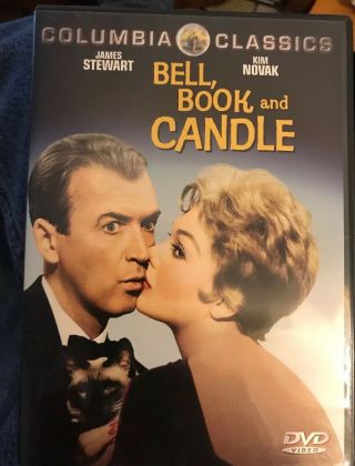 Bell,  Book And Candle James Stewart Kim Novak Dvd Like Romance F/ship Rare