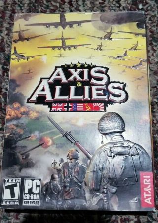 Rare Axis & Allies Pc Classic Video Game.  Cd And Code, .