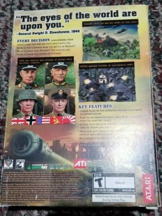 Rare Axis & Allies PC Classic Video Game.  CD and Code, . 4
