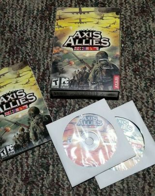 Rare Axis & Allies PC Classic Video Game.  CD and Code, . 5