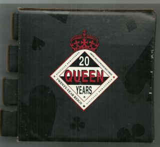 Rare Queen Hollywood Records 20 Year Reign Promo Box W/ Vols 1&2 Freddie Mercury