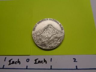 Rocky Mountain National Park 1915 100th Anniver Medallic 999 Silver Coin Rare P