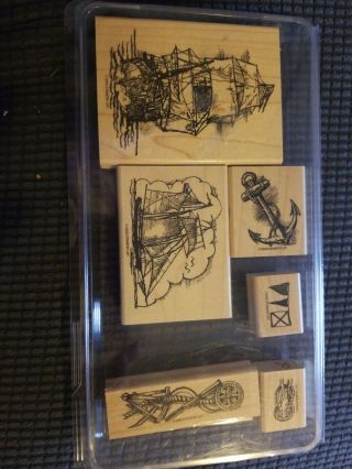 Stampin Up Ultra Rare And Retired Ships Ahoy