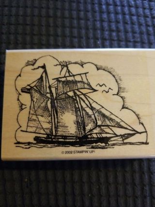 Stampin Up ultra rare and retired Ships Ahoy 3