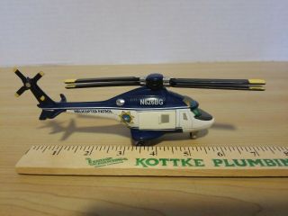 Disney Pixar Planes Diecast Very Rare Police Helicopter Patrol With Hook 7 "