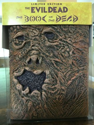 Evil Dead Dvd Book Of The Dead Limited Edition Sam Raimi Bruce Campbell Rare