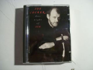 Joe Cocker - One Night Of Sin Minidisc Rare
