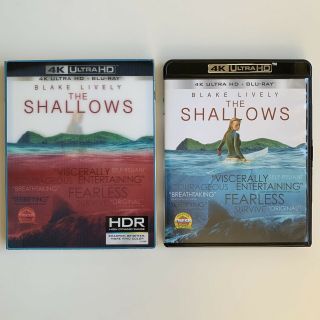 The Shallows (2016) 4k Ultra Hd,  Blu - Ray With Rare Oop Lenticular Slipcover Uhd