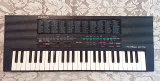 Casio Mt - 260 Electronic Keyboard Midi In Out Controller Vintage Rare Repair Read