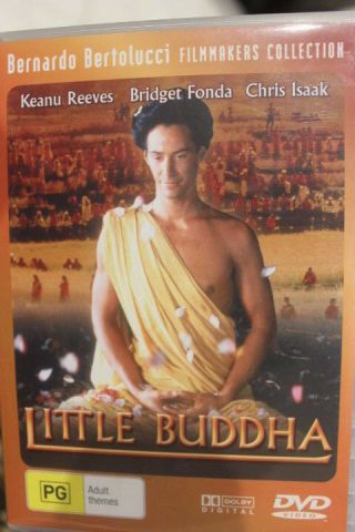 Little Buddha Movie Deleted Rare Oop Pal Dvd Keanu Reeves & Chris Isaak Film