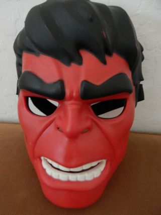 Stan Lee Signed/autographed Red Hulk Mask " Rare " Authenticated By Jsa.