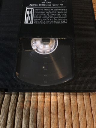 Death Spa VHS Uncut Unedited Version Rare Horror Gore MPI Home Video 4