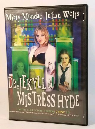 Dr.  Jekyll & Mistress Hyde (dvd/cd,  2 - Disc,  Limited Ed 659 Of 20k) Ln Rare