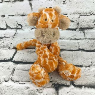 Rare Jellycat Giraffe Merryday Plush Tan Copper Spotted Stuffed Animal Soft Toy