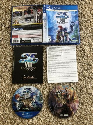 Ys Viii Lacrimosa Of Dana Day One Edition,  Ys 8 - Ps4,  Playstation 4,  Rare