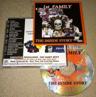 1st Family / The Inside Story Oop Rare Gangsta