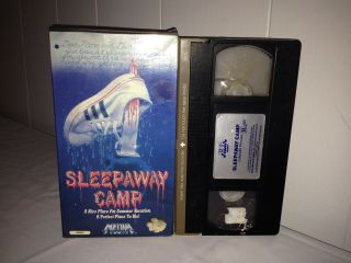 Sleepaway Camp Vhs Felissa Rose 1983 Slasher Horror Media Home Full Flap Rare