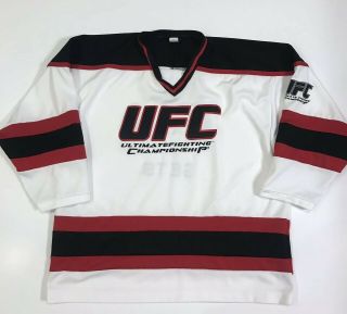Ufc Ultimate Fighting Championship Hockey Jersey As Real As It Gets Rare Medium