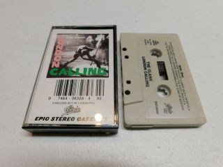 Rare The Clash Cassette London Calling Audio Tape