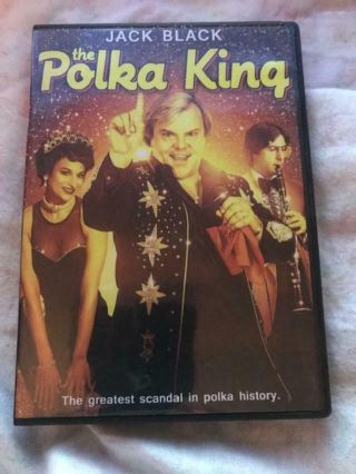 The Polka King (dvd,  2017) Jack Black Rare Rare